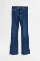 H & M - Flared Ultra High Jeans - Blue