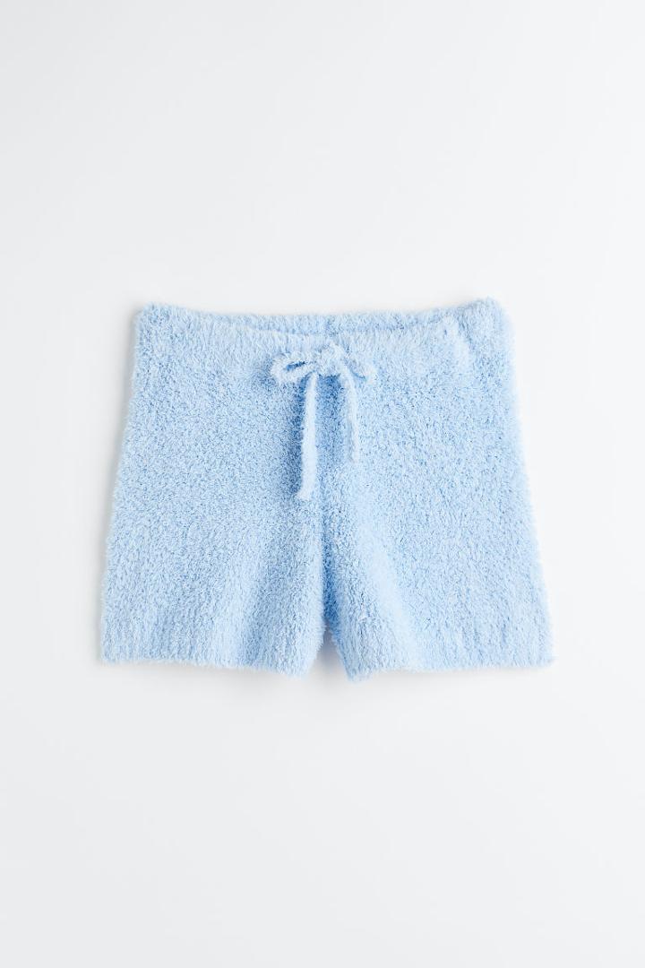 H & M - Fluffy Shorts - Blue