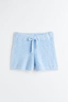 H & M - Fluffy Shorts - Blue