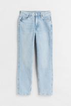 H & M - Vintage Slim High Ankle Jeans - Blue