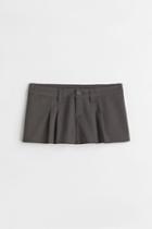 H & M - Twill Skort - Gray