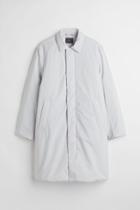 H & M - Water-repellent Car Coat - Gray