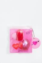H & M - Heart-shaped Lip Gloss Duo - Red