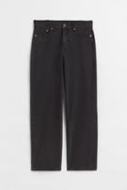 H & M - 90s Baggy Low Jeans - Black