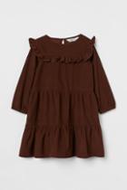 H & M - Corduroy Dress - Beige