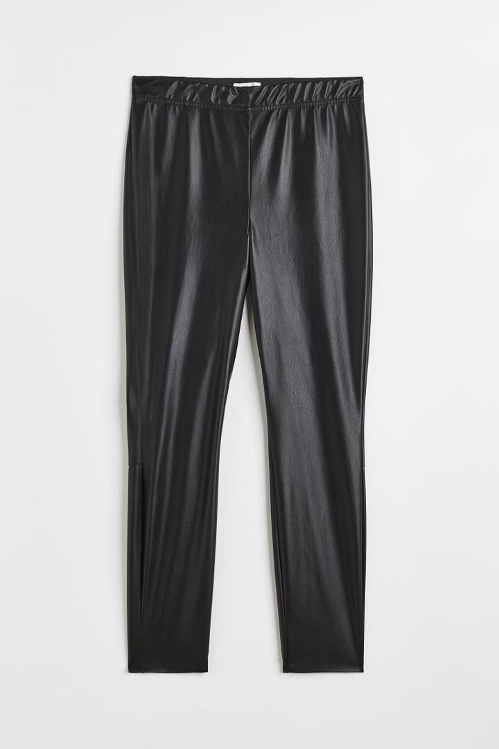 H & M - H & M+ High Waist Leggings - Black