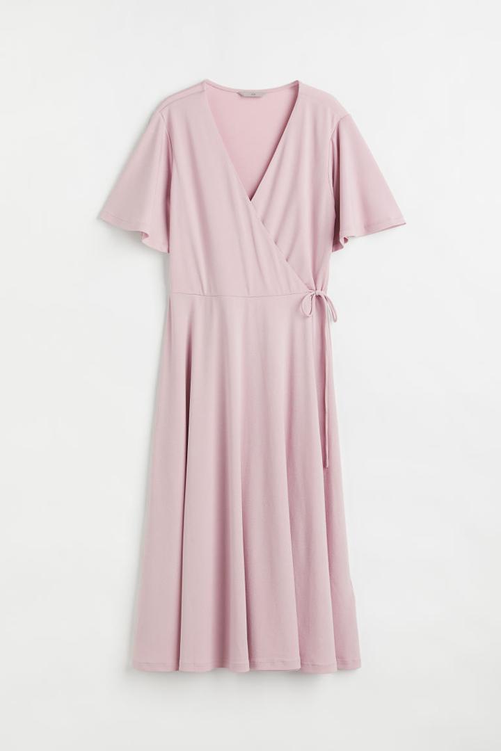 H & M - Wrap Dress - Pink