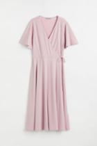 H & M - Wrap Dress - Pink