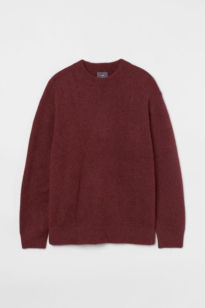 H & M - Relaxed Fit Sweater - Orange