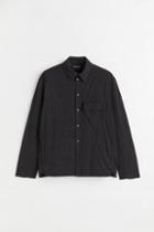 H & M - Regular Fit Outdoor Overshirt - Black