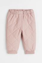 H & M - Padded Pants - Pink