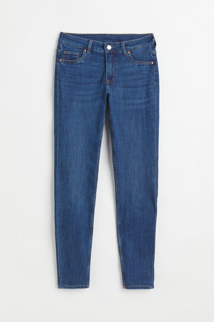 H & M - Curvy Regular Ankle Jeggings - Blue