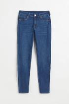 H & M - Curvy Regular Ankle Jeggings - Blue