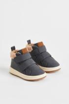 H & M - Warm-lined High Tops - Gray