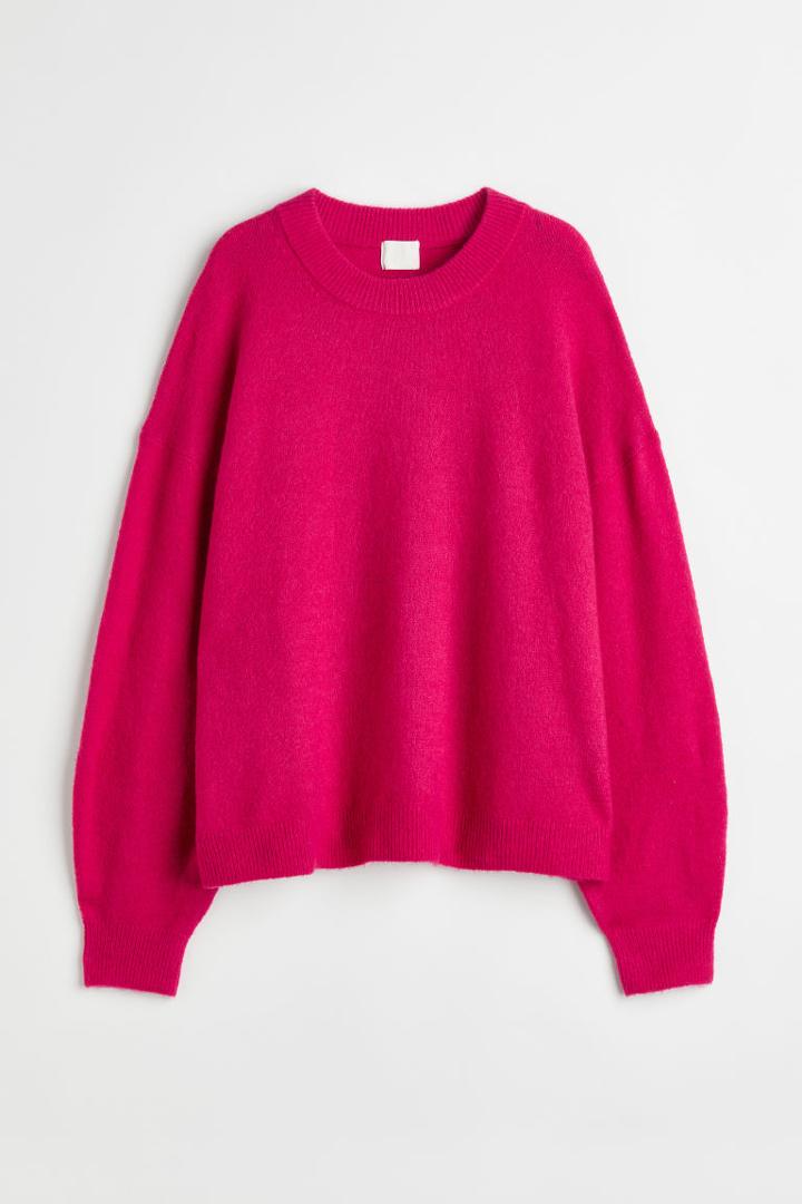H & M - Knit Sweater - Pink