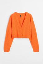 H & M - Short Cardigan - Orange
