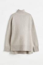 H & M - Mama Turtleneck Sweater - Brown