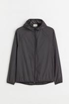 H & M - Regular Fit Sports Windbreaker - Black