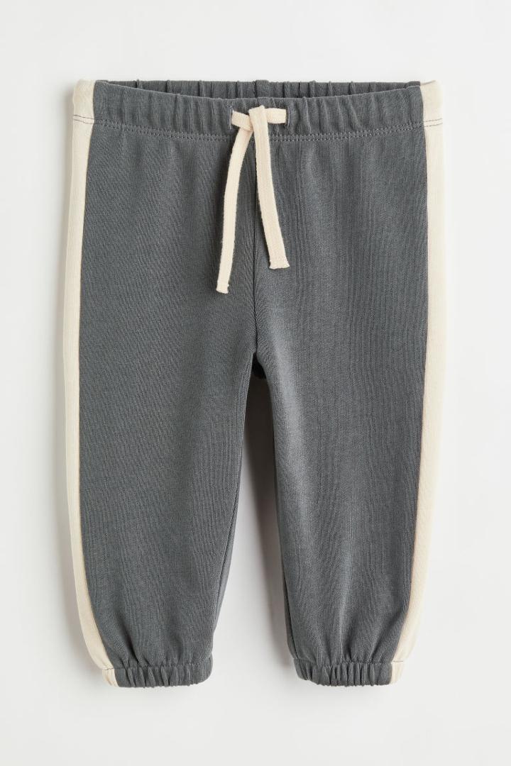 H & M - Printed Hooded Jacket - Gray