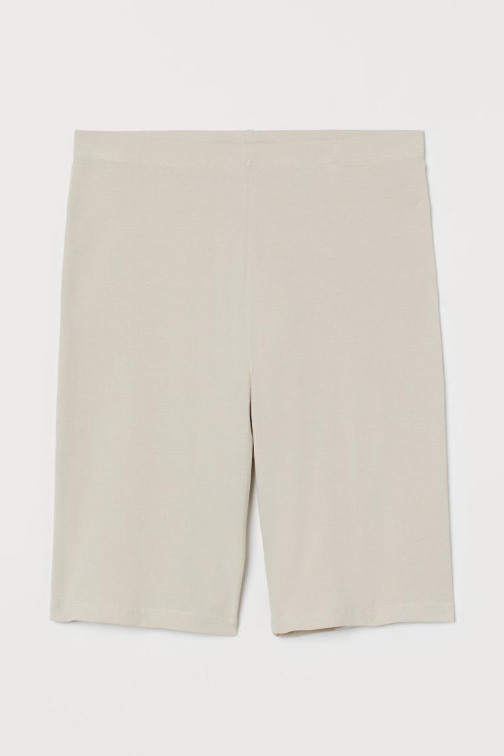 H & M - Cycling Shorts - Beige