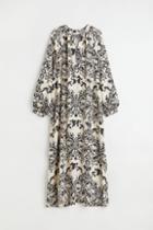H & M - Wide-cut Dress - Beige