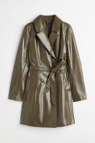 H & M - Trench Coat - Green