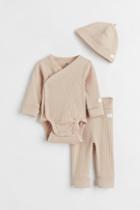 H & M - Adjustable Fit Set - Beige