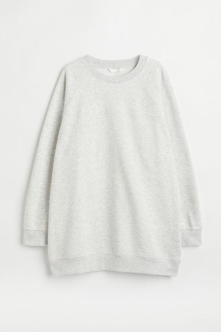 H & M - Long Sweatshirt - Gray