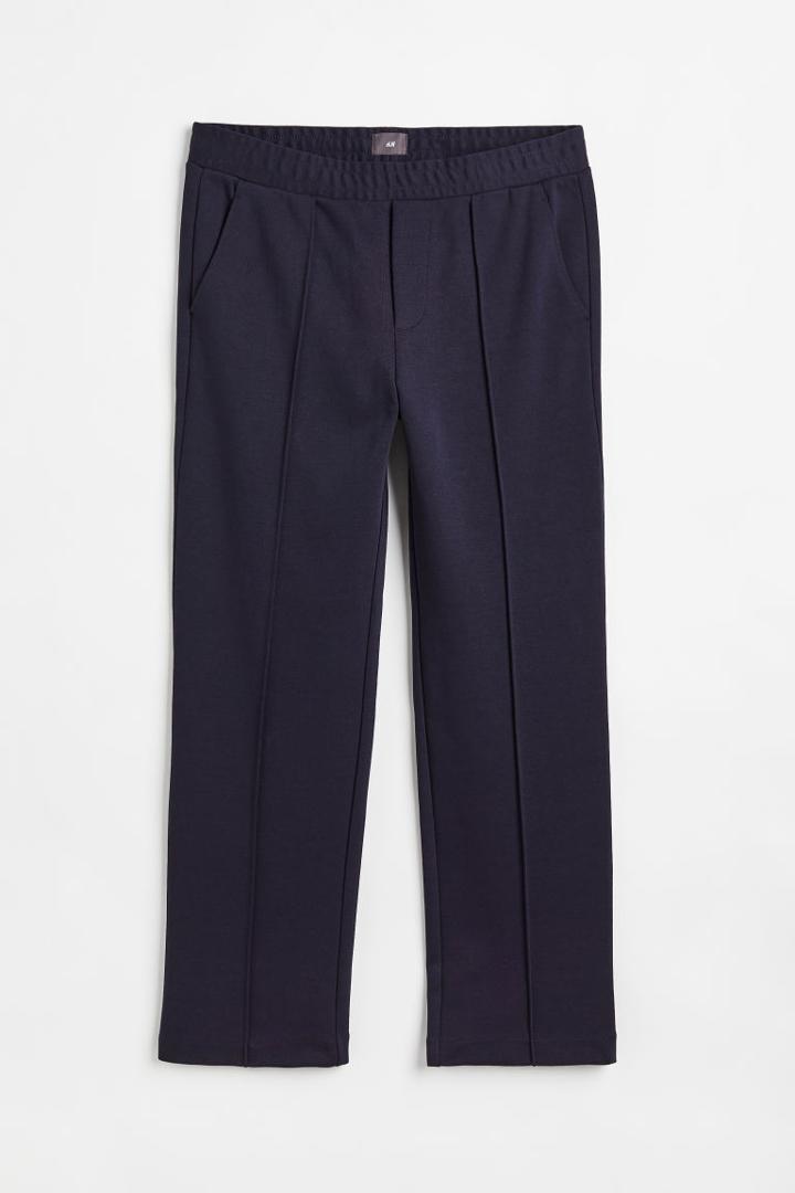 H & M - Straight Fit Joggers - Blue
