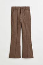 H & M - Flared Dress Pants - Gray