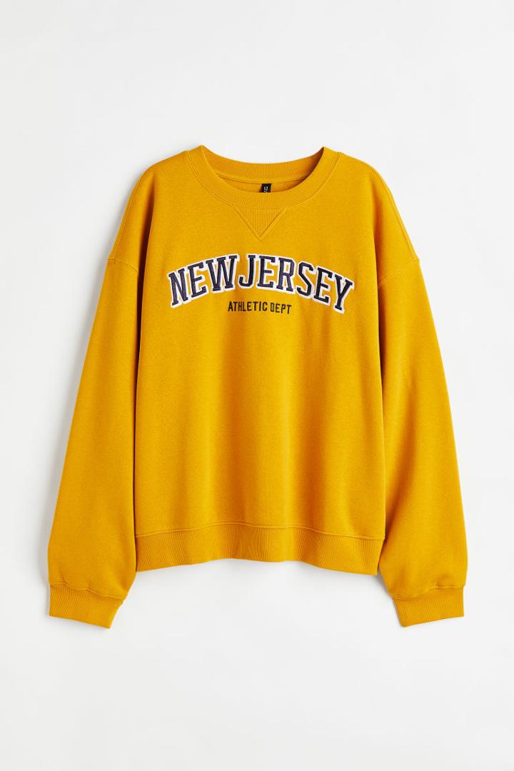 H & M - Sweatshirt - Yellow