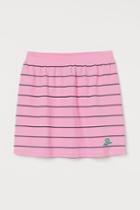 H & M - Piqu Skirt - Pink