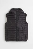 H & M - Padded Lightweight Vest - Black