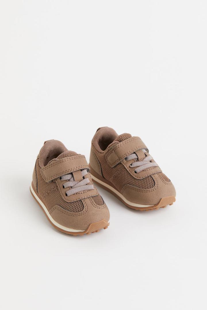 H & M - Mesh Sneakers - Brown