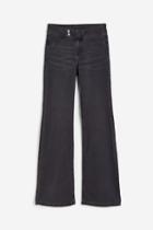 H & M - Flared Low Jeans - Gray
