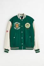 H & M - Wool-blend Baseball Jacket - Green