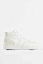 H & M - Leather High Tops - White