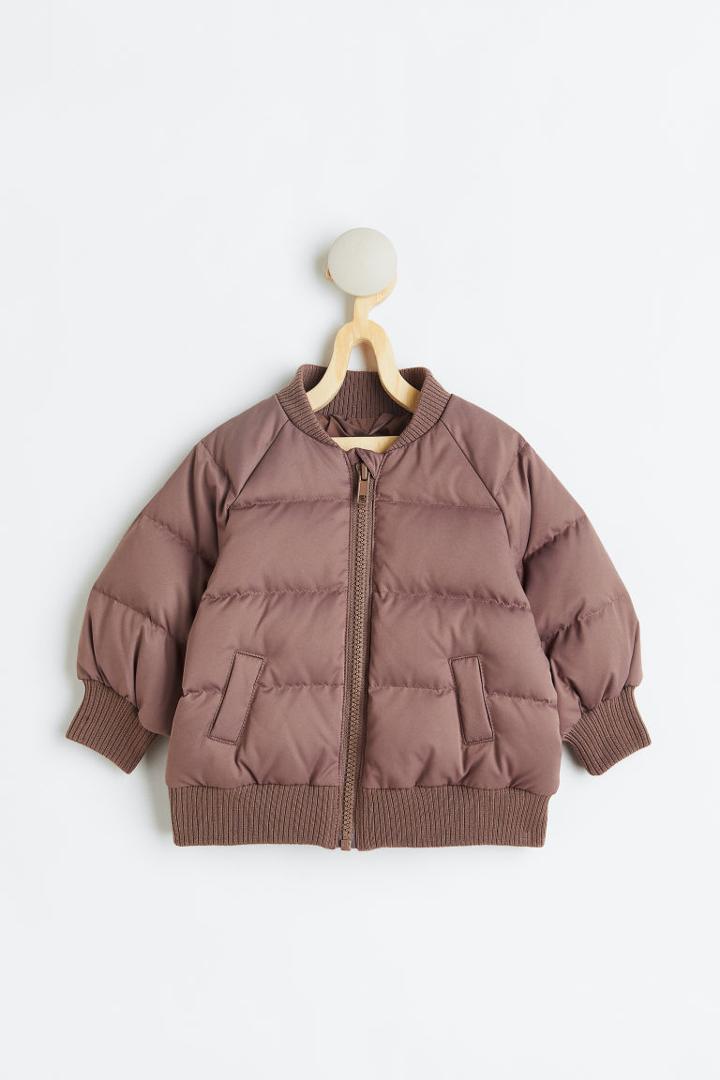 H & M - Down Jacket - Beige