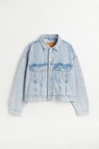 H & M - Oversized Denim Jacket - Blue