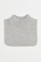 H & M - Knit Turtleneck Collar - Gray