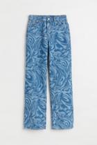 H & M - 90s Baggy High Jeans - Blue