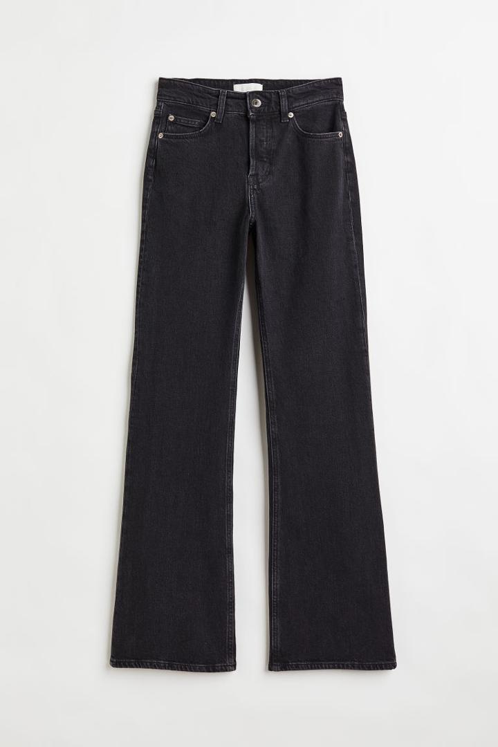 H & M - Flare High Jeans - Gray