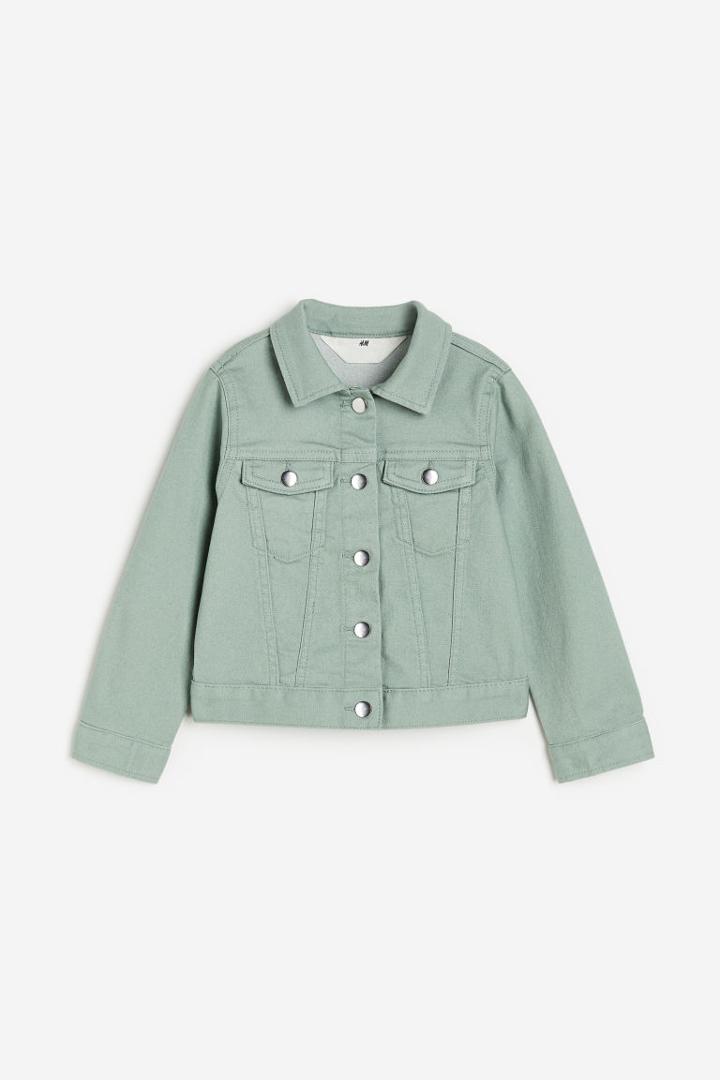 H & M - Twill Jacket - Green
