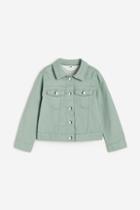 H & M - Twill Jacket - Green