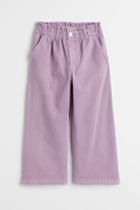 H & M - Wide Fit Jeans - Purple