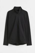 H & M - Regular Fit Fast-drying Jacket - Black
