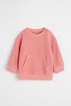 H & M - Waffled Shirt - Red