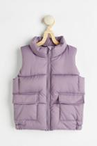 H & M - Quilted Vest - Purple