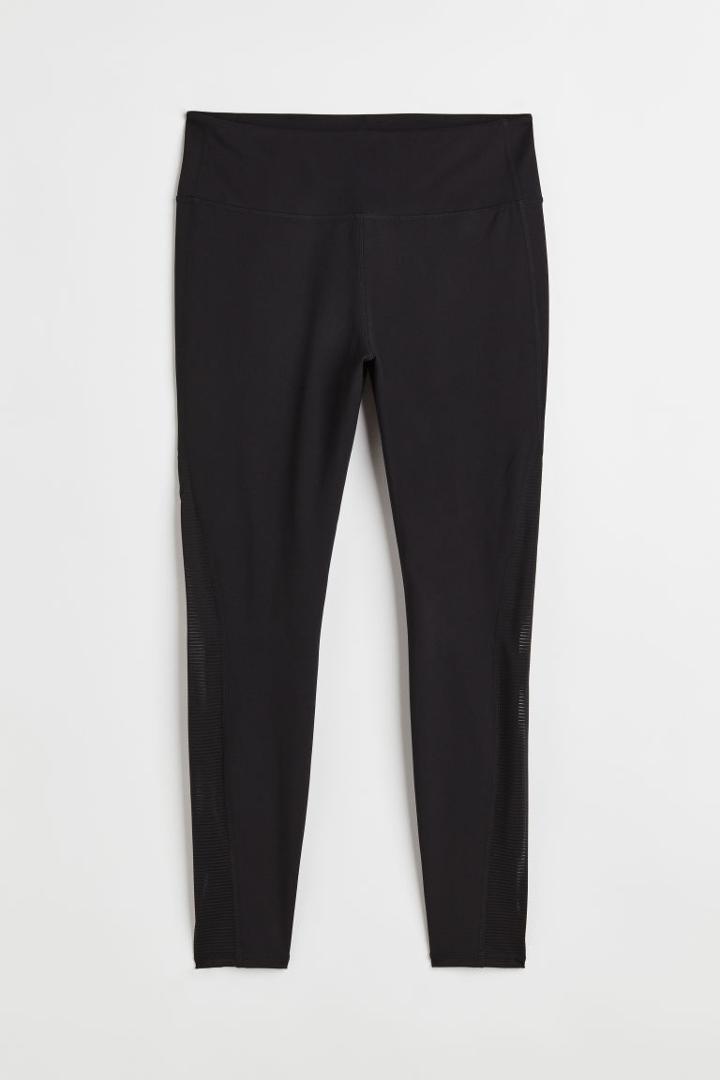 H & M - H & M+ Sports Leggings - Black