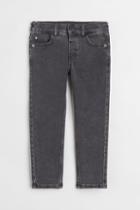 H & M - Relaxed Fit Super Soft Jeans - Gray